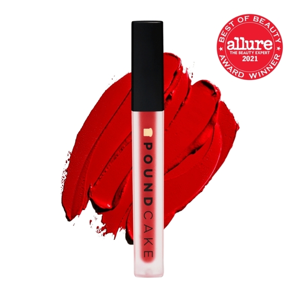 🔴 2 Pack POUND CAKE COSMETICS Cake Batter Liquid Lipstick - Red Velvet - Picture 2 of 2